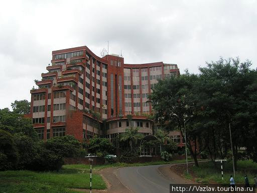 Один из жилых комплексов Найроби, Кения