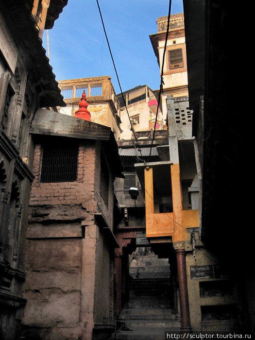 Индия. Варанаси. Улочки старого города. Варанаси, Индия