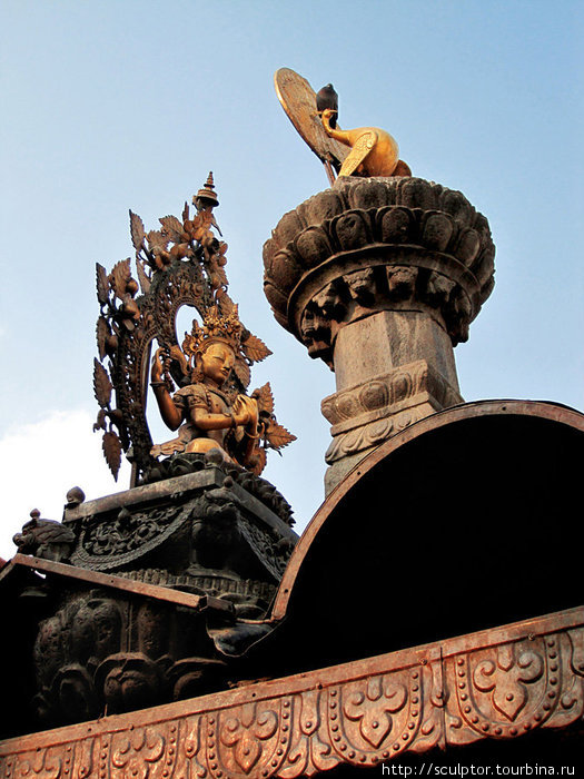 Непал. Катманду. Сваямбунатх 2. Катманду, Непал