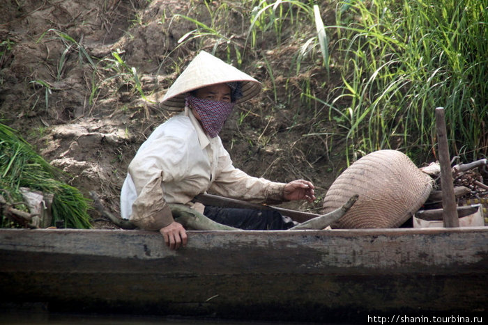 Речные бандиты? Дельта реки Меконг, Вьетнам