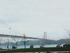 Мост 25 Апреля.Имя 25 Апреля мост получил в 1974 после свержения диктатуры в результате бескровной апрельской революции.