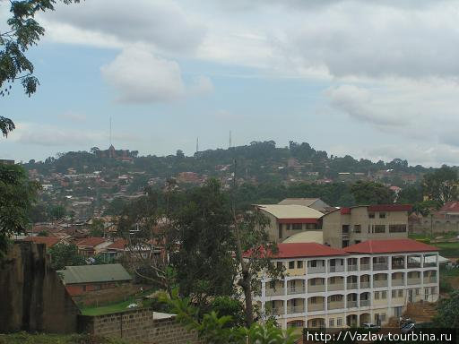 Вид на город Кампала, Уганда