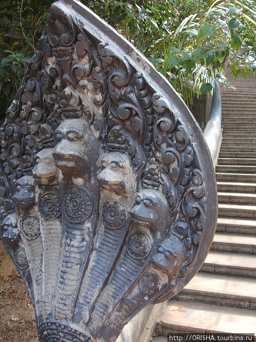 Храм на горе  Пном Кулен Камбоджа