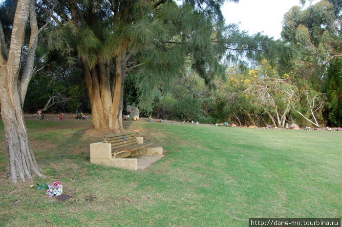 Городское кладбище и его обитатели Перт, Австралия