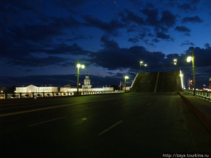 Питер ночью Санкт-Петербург, Россия