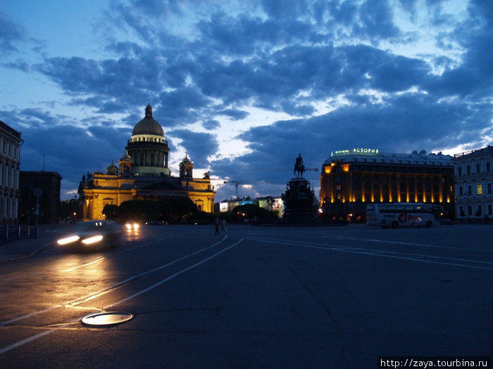 Питер ночью Санкт-Петербург, Россия