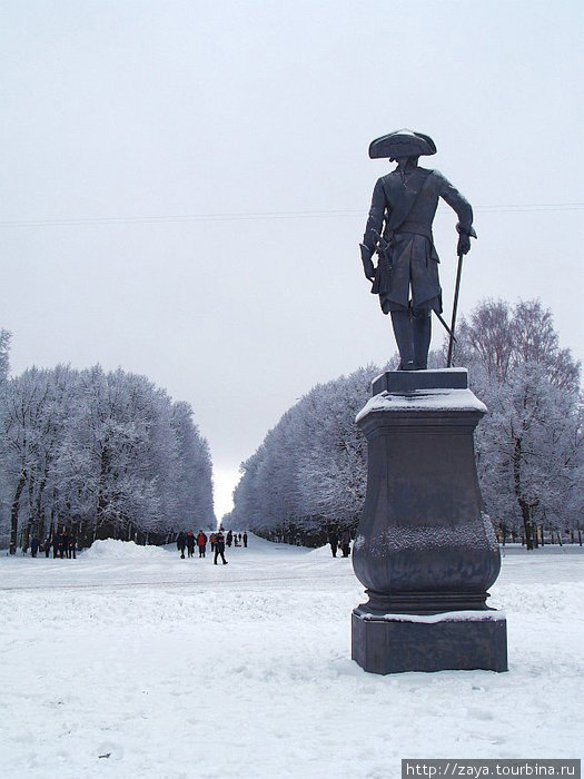 Павловск зимой Павловск, Россия