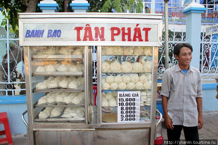 Продавец пирожков Тяудок, Вьетнам