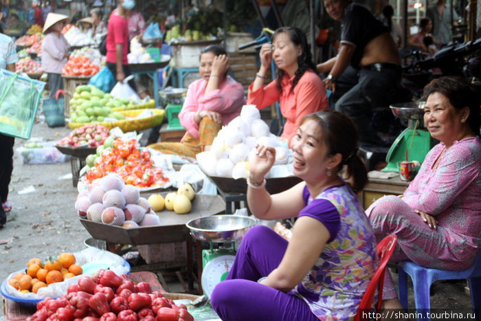 Веселая торговка Тяудок, Вьетнам