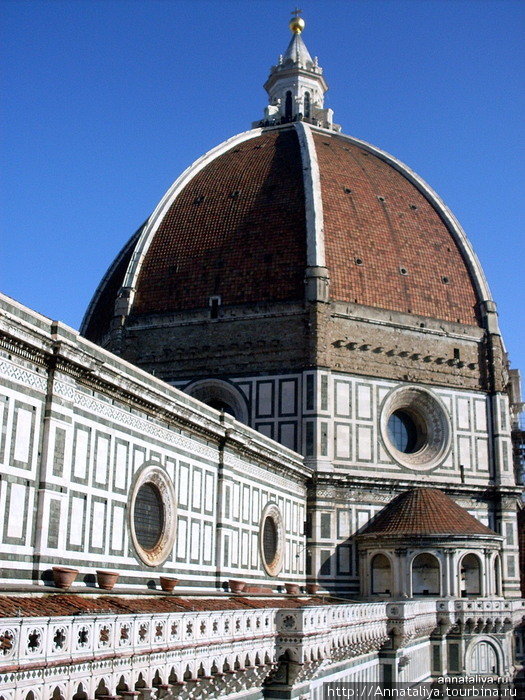 Снова купол Дуомо Флоренция, Италия