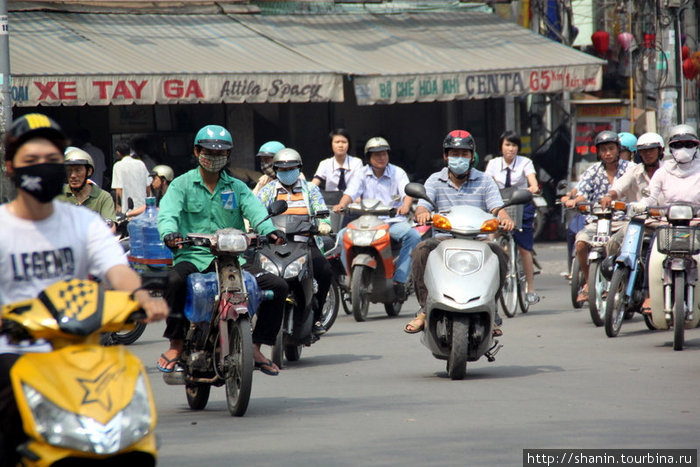 Мотоциклисты Хошимин, Вьетнам