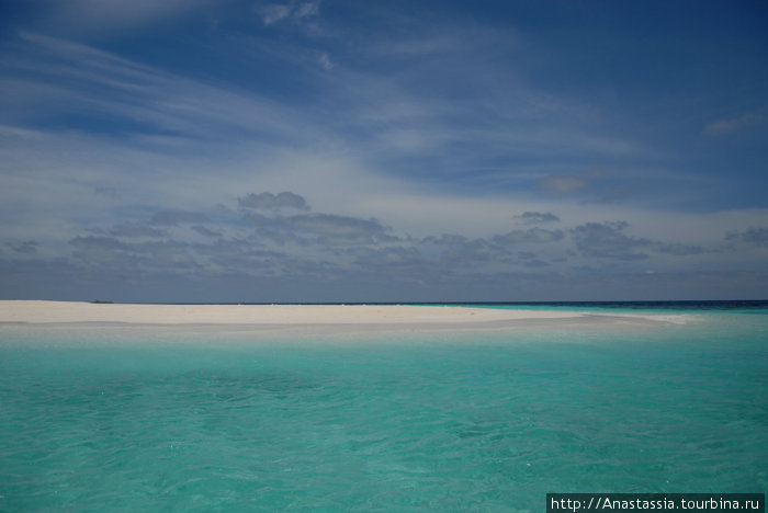 Почти необитаемый остров Южный Ари Атолл, Мальдивские острова