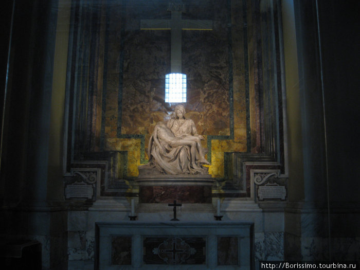 Внутри одного из соборов Рим, Италия