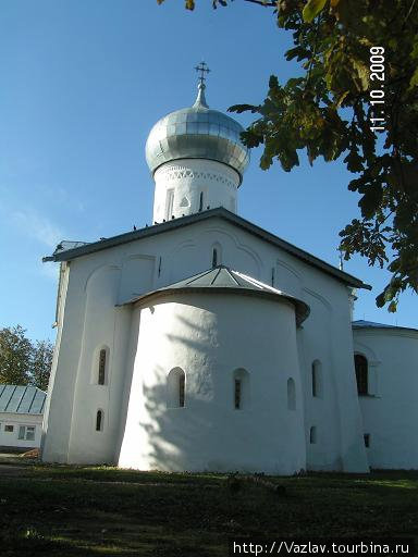 Внешний вид церкви Великий Новгород, Россия