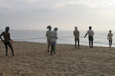 рыбаки в 6 утра. Восточное побережье Индийского океана