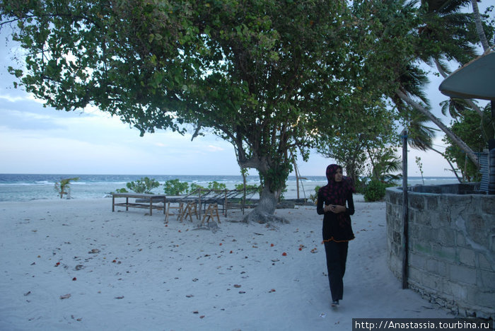 Рыбацкая деревушка Южный Ари Атолл, Мальдивские острова