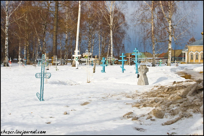 Старое кладбище Городец, Россия