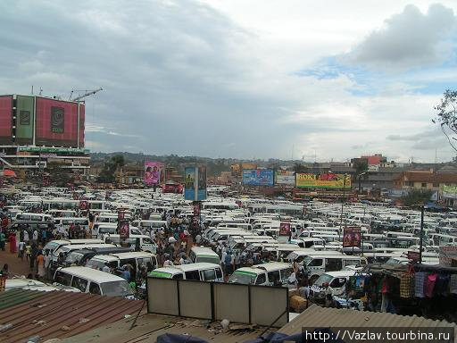 Стадо маршруток Кампала, Уганда