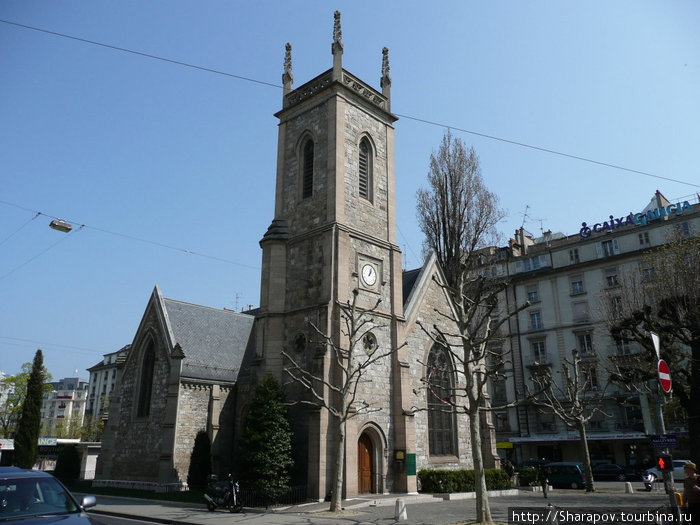 Прогулка по Женеве Женева, Швейцария