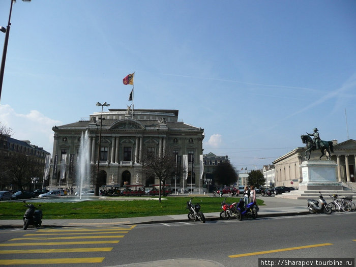 Прогулка по Женеве Женева, Швейцария