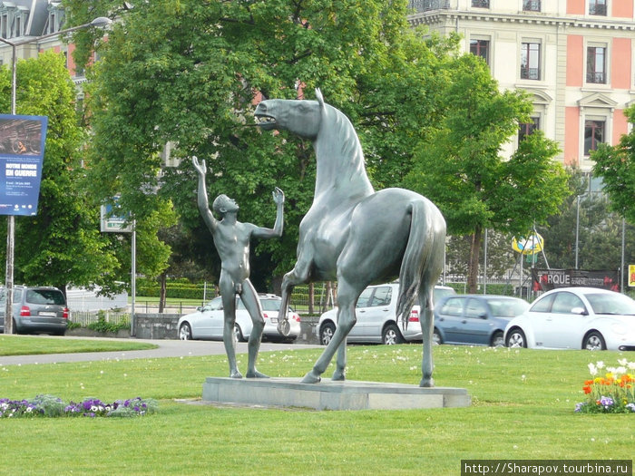 Прогулка по Женеве Женева, Швейцария