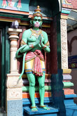 Бог обезьян в индуистском храме