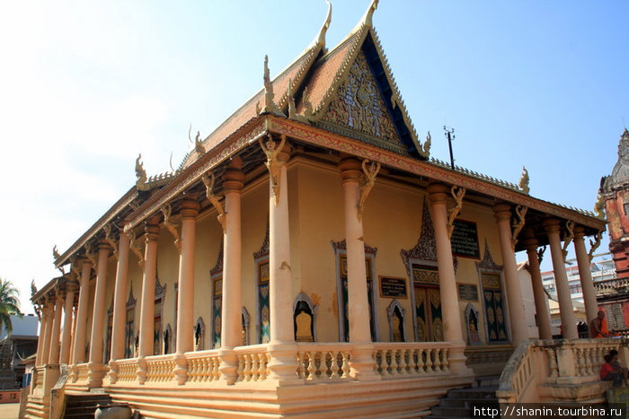 Буддистский храм Пномпень, Камбоджа