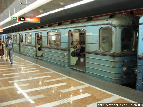 Словно попал в московское метро 70х годов прошлого века Будапешт, Венгрия