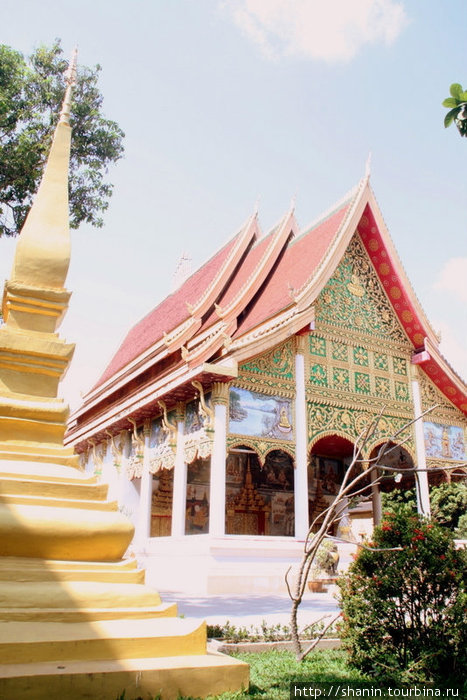 Ступа и храм Вьентьян, Лаос