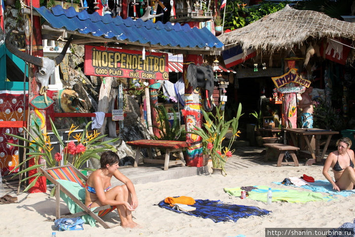 Гостиница для бэкпакеров прямо на пляже Остров Чанг, Таиланд