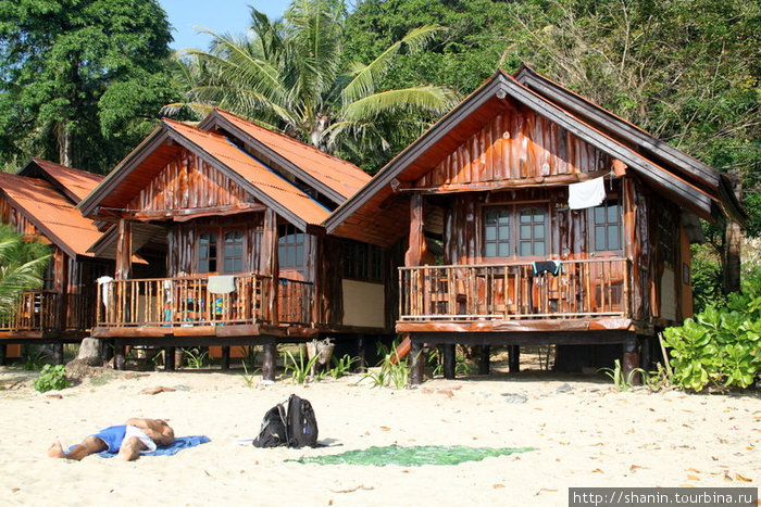 Деревянные домики Остров Чанг, Таиланд