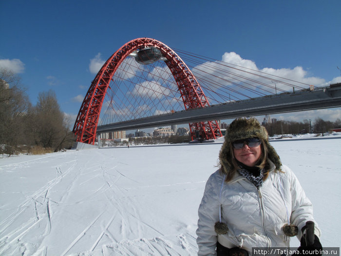 Живописный мост Москва, Россия
