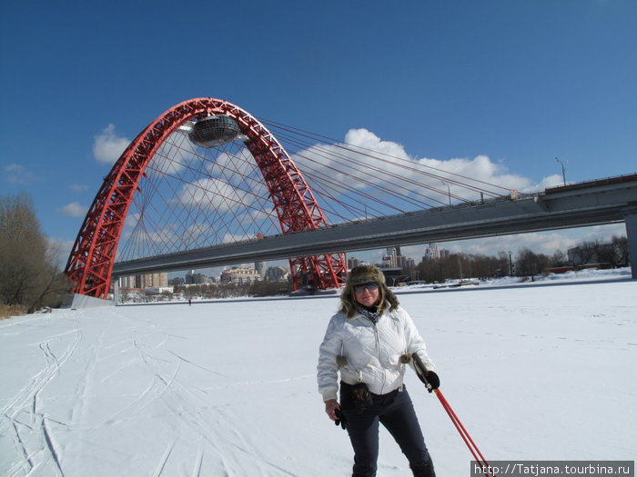 Живописный мост Москва, Россия