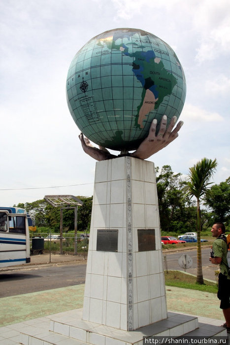 Глобус в Ба Остров Вити-Леву, Фиджи
