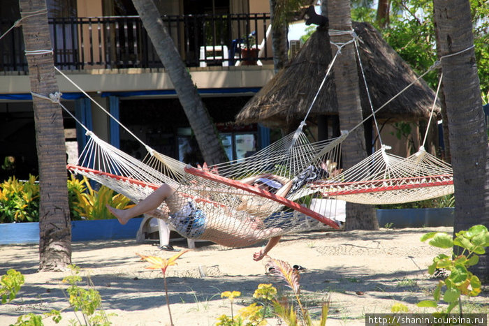 Расслабленный отдых — в гамаках Нанди, остров Вити-Леву, Фиджи