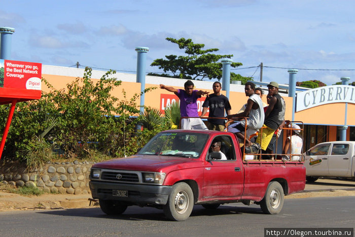 В кузове- самое удобное место Порт-Вила, Вануату