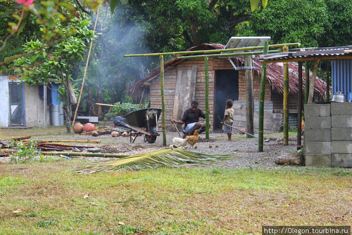 Мы видели как живут люди... Остров Эфате, Вануату