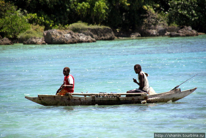 Рыбаки Остров Эфате, Вануату