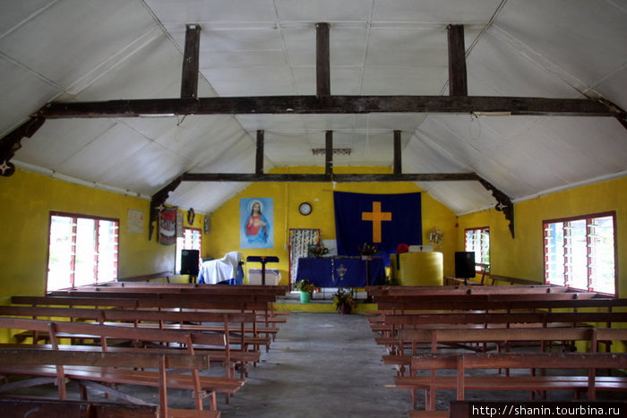 В церкви Остров Эфате, Вануату