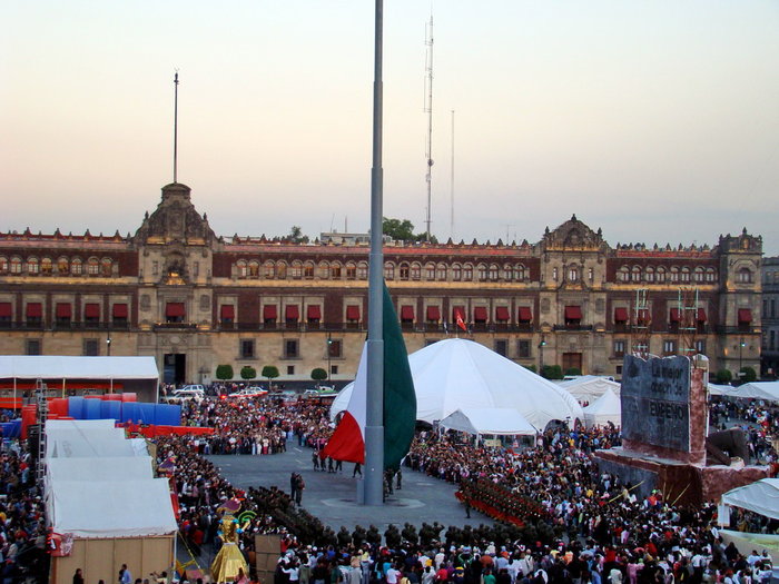 Флаг Мехико Фото