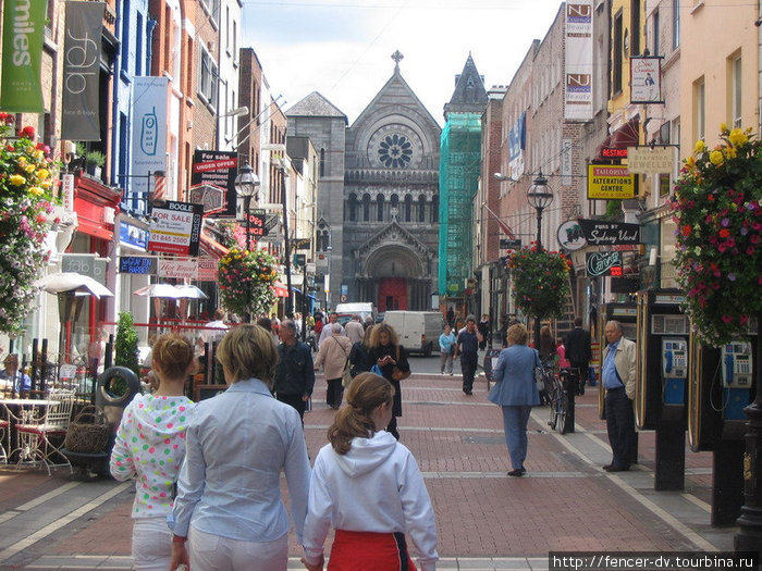 Графтон стрит - главная улица Дублина Дублин, Ирландия