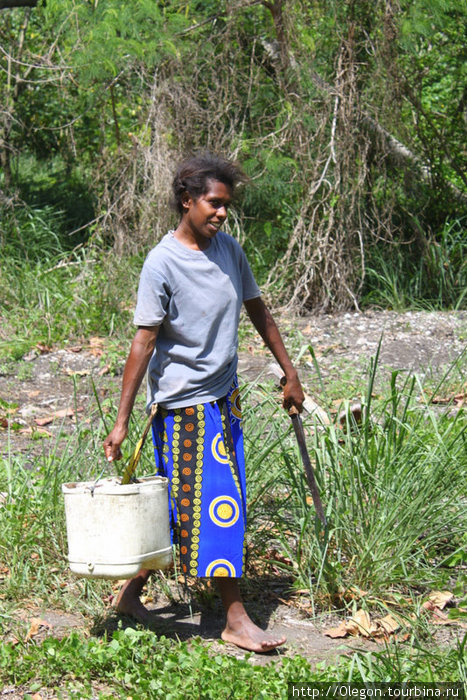 Работы на плантации хватает Остров Эфате, Вануату
