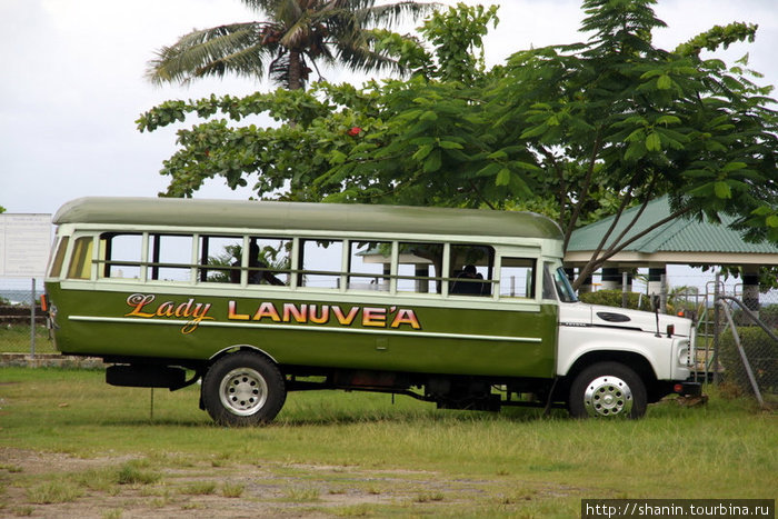 Зеленый автобус Апиа, Самоа