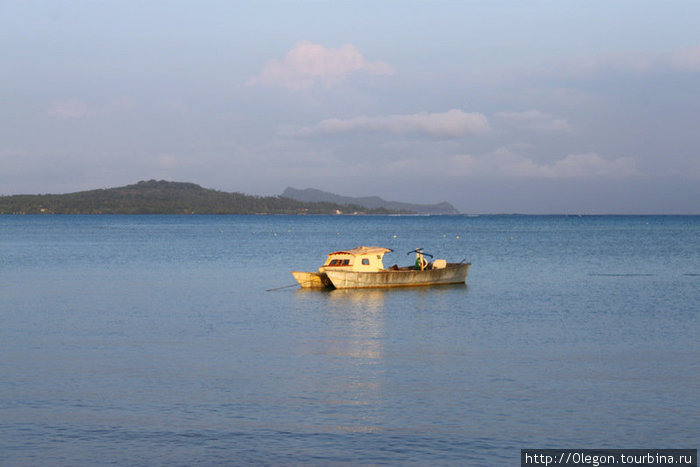 Лодка- это хорошо, тем более, что вокруг красиво Самоа