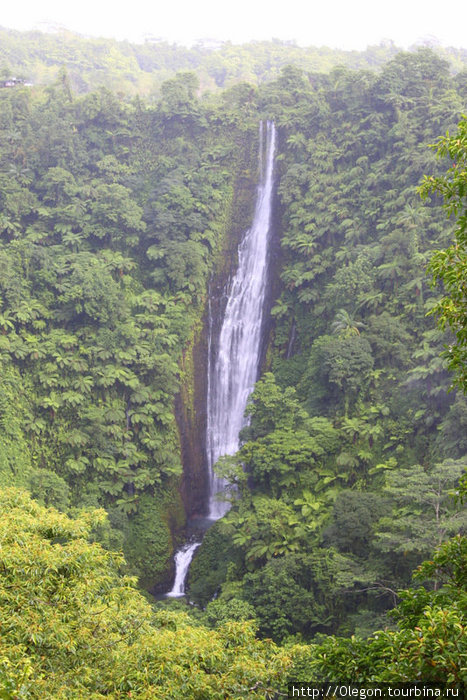 Самый высокий водопад на Самоа Самоа