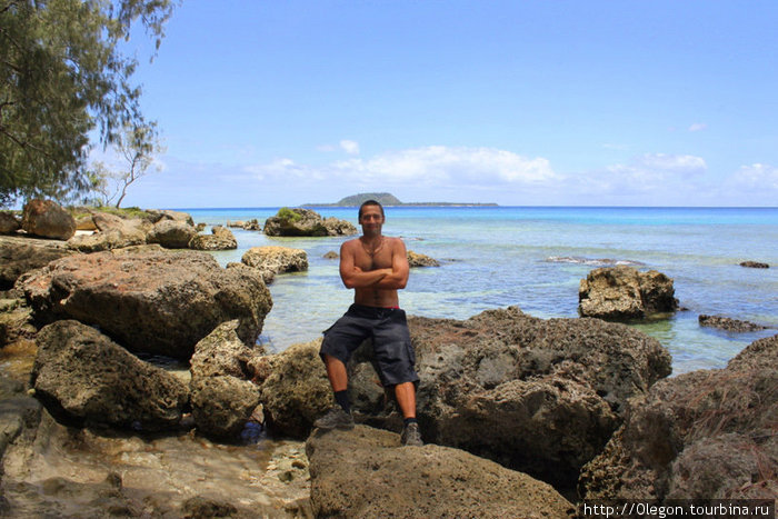 Остров шляпа у меня на голове... точнее это место осталось у меня в памяти... Остров Эфате, Вануату