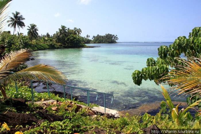 Самый лучший пляж Самоа Остров Уполу, Самоа