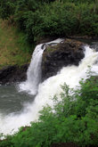 Вид на водопад Фалефа сбоку