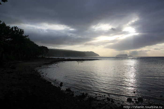 Утро Остров Уполу, Самоа