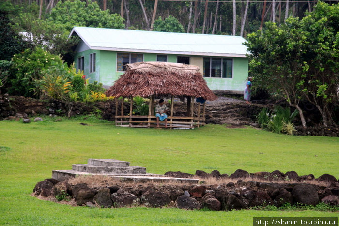 Беседка —  самое лучшее место для отдыха Остров Уполу, Самоа